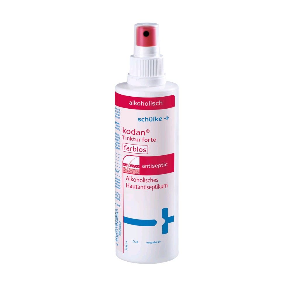 Schülke kodan Tinktur forte Desinfektionsspray Haut, farblos, 250 ml