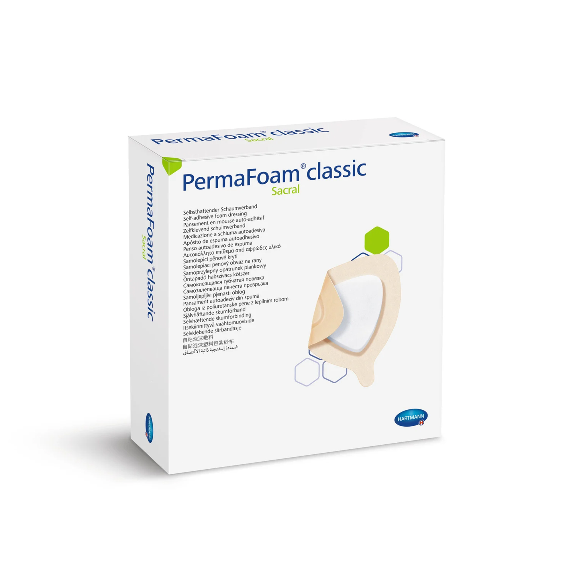Hartmann PermaFoam® Classic Sacral 18 x 18 cm, 10 Stück