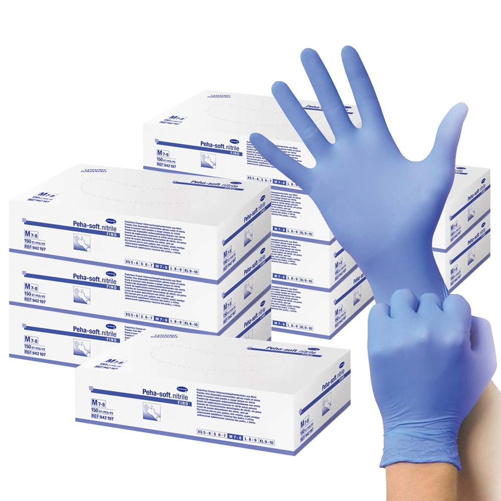 Hartmann Peha-soft® nitrile fino Handschuhe, XS-XL, 10x150St
