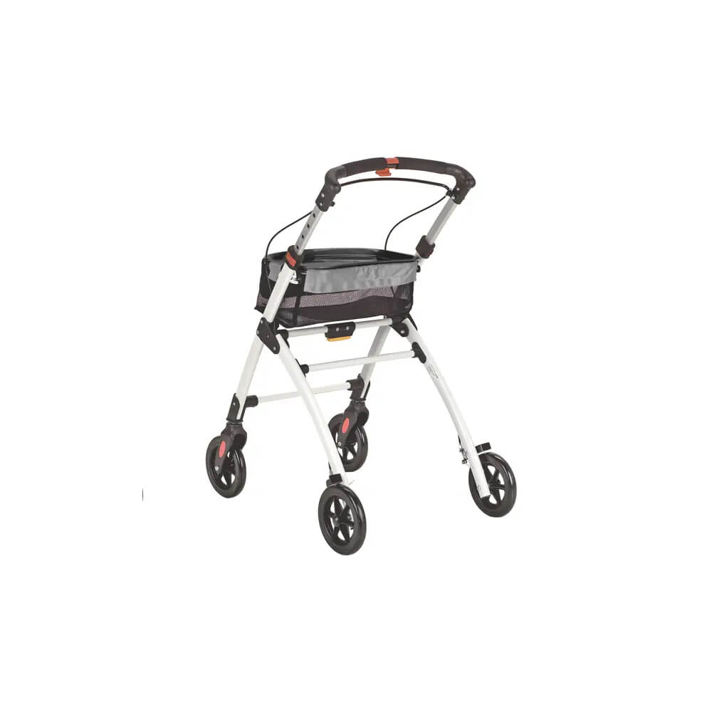 Indoor Rollator von Servocare, Verstellbar, Tasche, Tablett