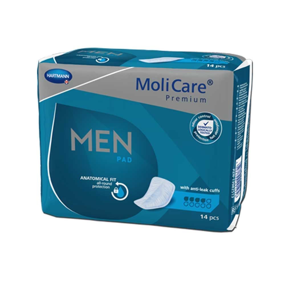 Hartmann Inkontinenzeinlagen MoliCare® Premium Men Pad, 4 Tropfen 14St
