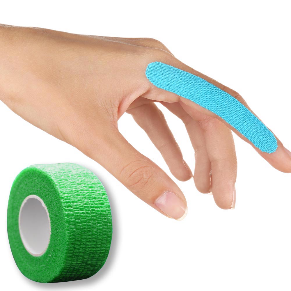 MC24® Fingertape color, kohäsiv, 2,5cmx4,5m, grün, 1St
