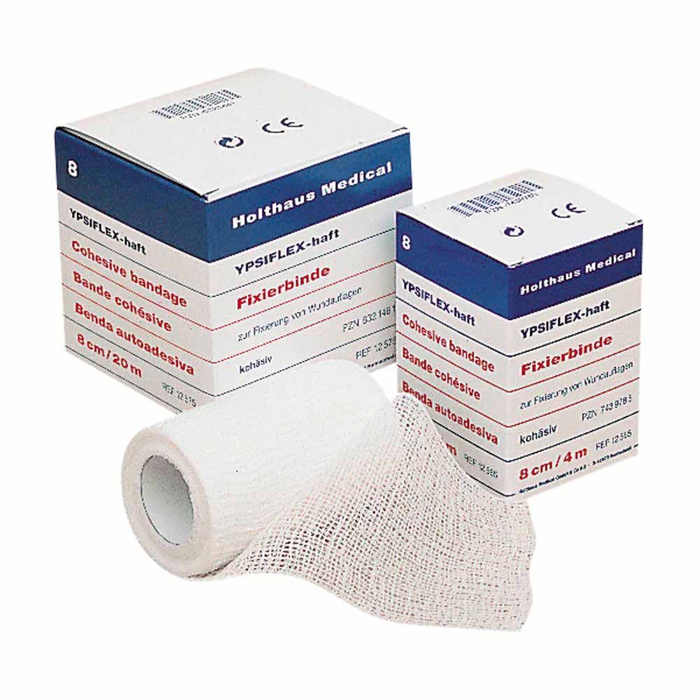 Holthaus Medical YPSIFLEX® haft Mullbinde, 4cmx4m