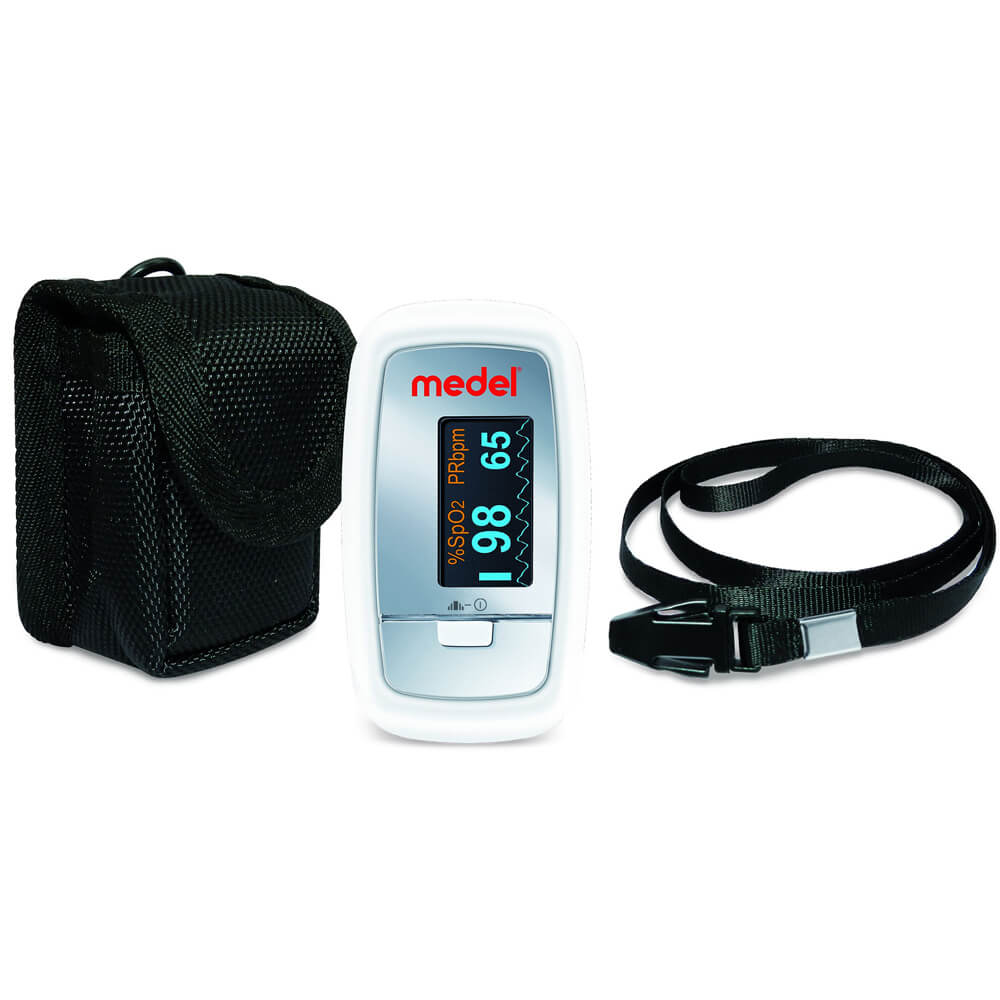 Pulsoximeter OXYGEN PO01, Sauerstoffsättigung, Puls, von Medel