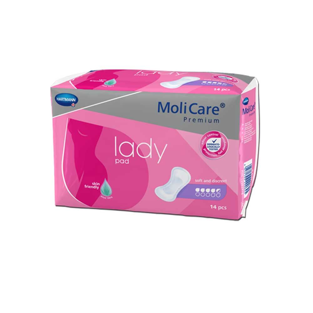 Hartmann Slipeinlagen MoliCare® Premium Lady Pad, 4,5 Tropfen, 14St