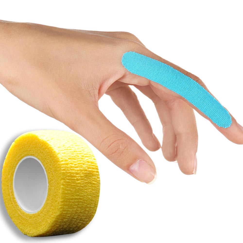 MC24® Fingertape color, kohäsiv, 2,5cmx4,5m, gelb, 1St