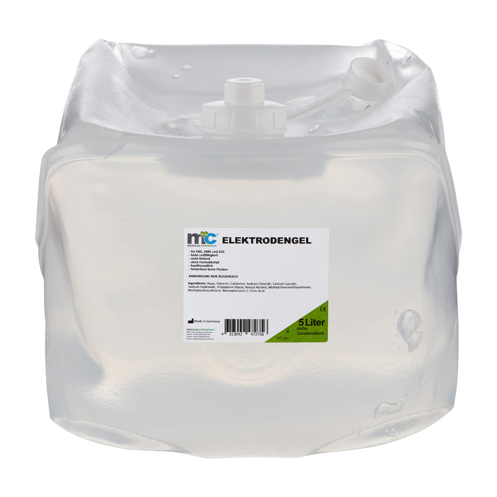 Elektrodengel für EKG, EMG, EEG, leitfähiges Gel, 5 Liter Cubitainer