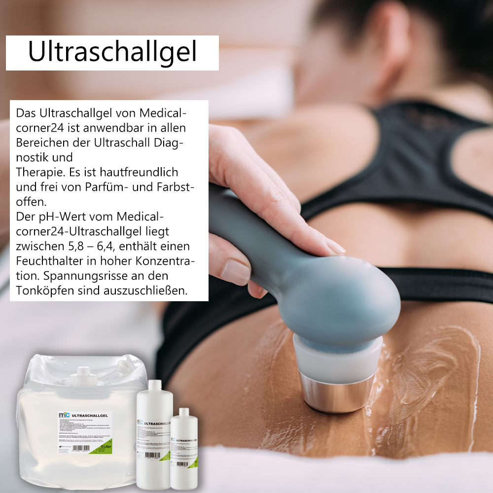 Ultraschallgel, Sonographiegel, 10 Liter Cubitainer mit Leerflasche