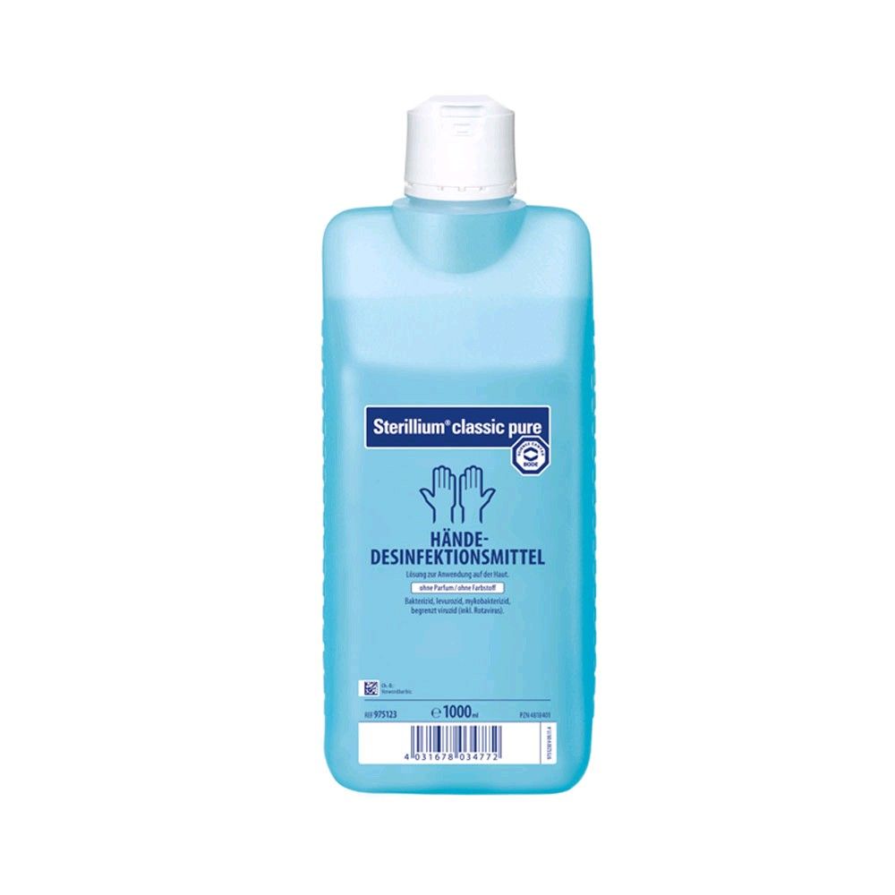 Sterillium classic pure Händedesinfektionsmittel von Bode, 1.000 ml