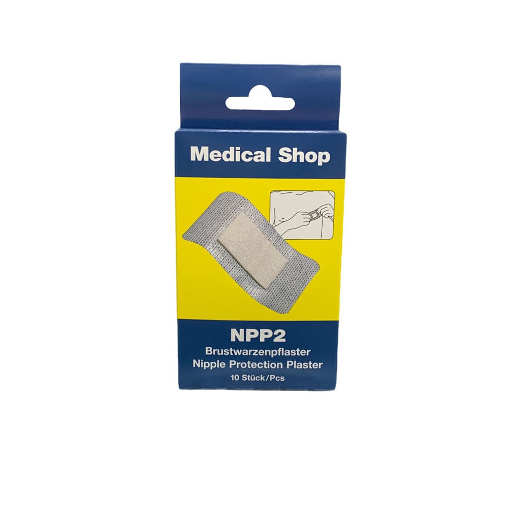 Holthaus Medical NPP2® Brustwarzenpflaster, latexfrei, 10 Stück