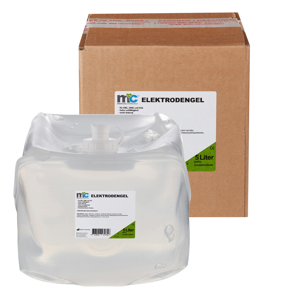 Elektrodengel für EKG, EMG, EEG, leitfähiges Gel, 5 Liter Cubitainer