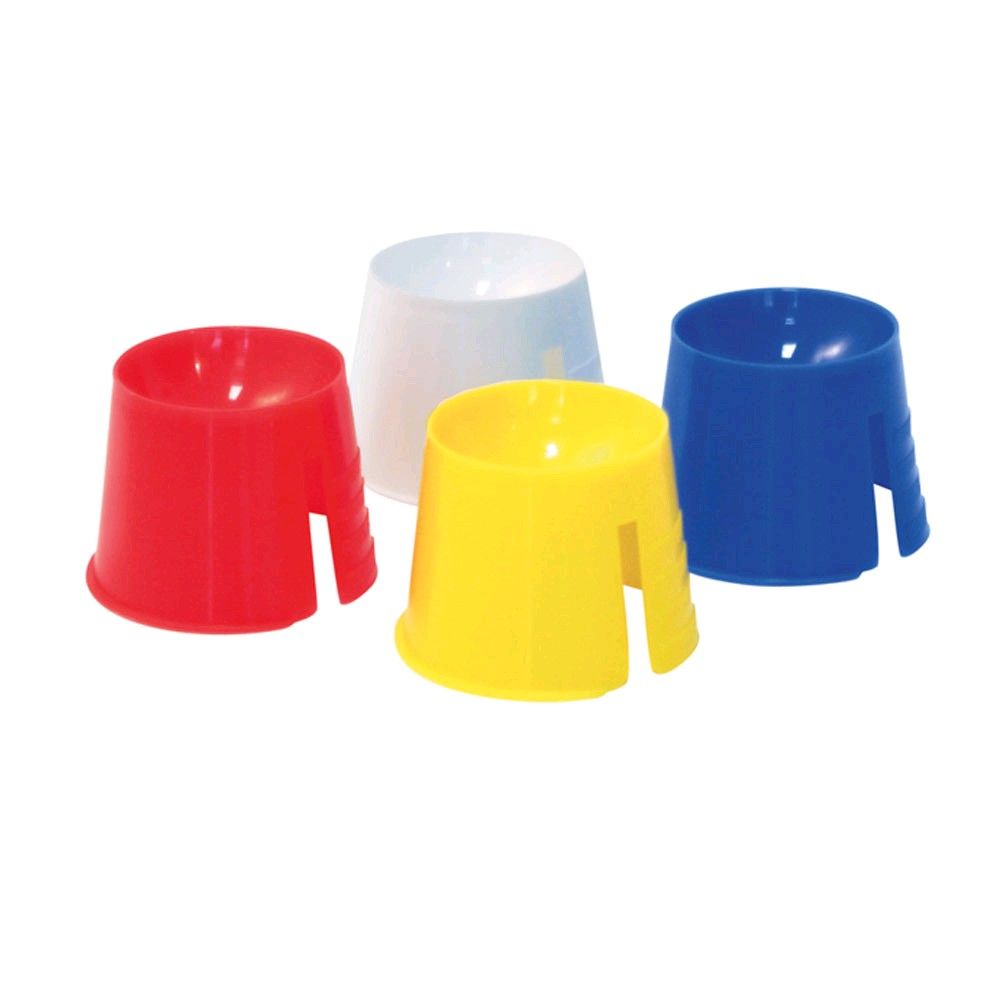 Euronda Monoart Einmal-Dappenbecher, 2,5 ml, 50 St., gelb