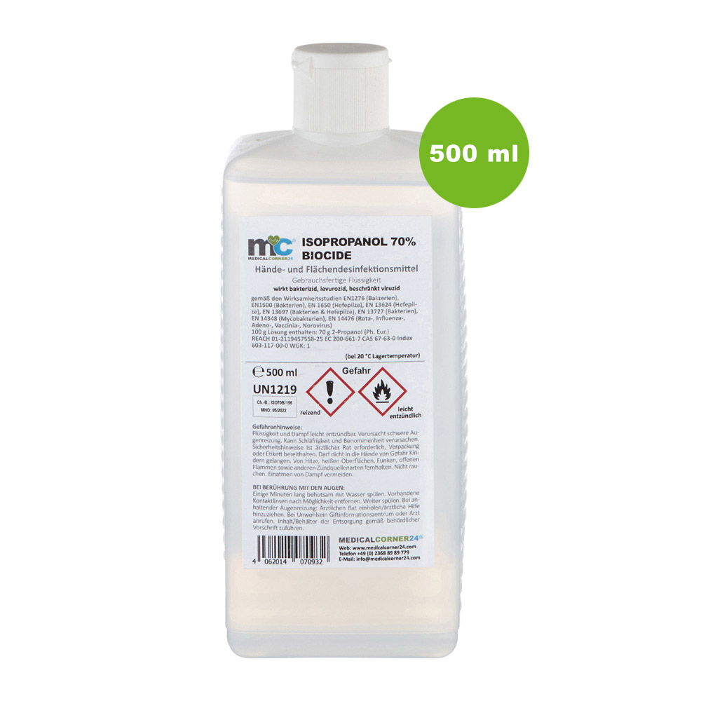 MC24® Hände-/Flächendesinfektion Biocide, Fl. mit Spritzeinsatz, 500ml