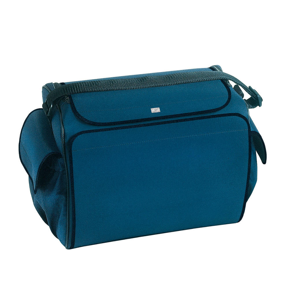 Bollmann Pflegetasche aus Polymousse, mit Trageriemen, Blau