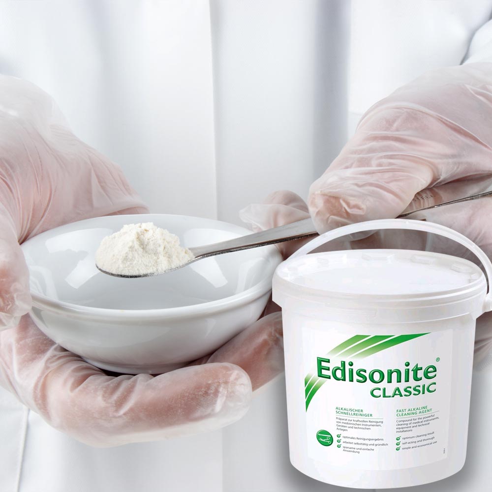 Schülke Edisonite® CLASSIC Instrumentenreiniger, Pulver alkalisch, 1kg