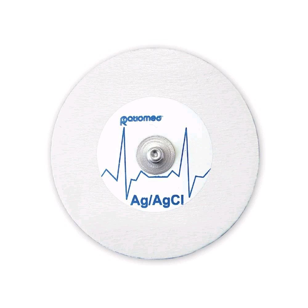 Ratiomed Einmal-Elektroden, aus Schaumstoff, Kurzzeit-EKG, 50mm, 30 St