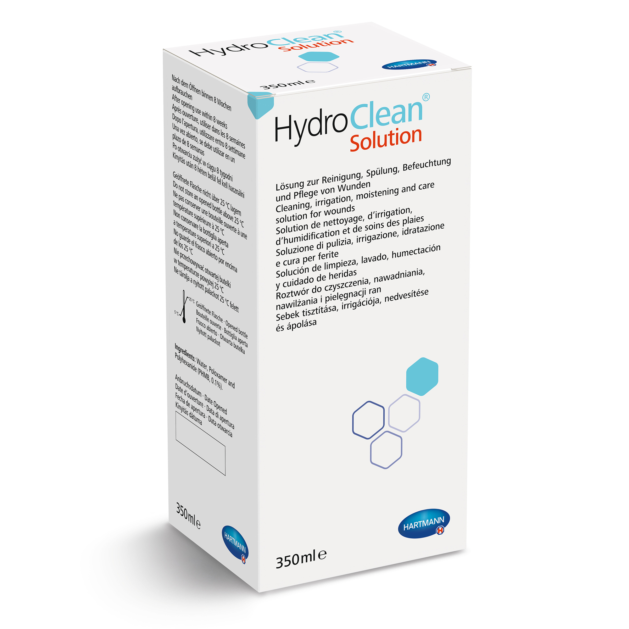 Hartmann HydroClean® Solution Wundpflege, 350 ml