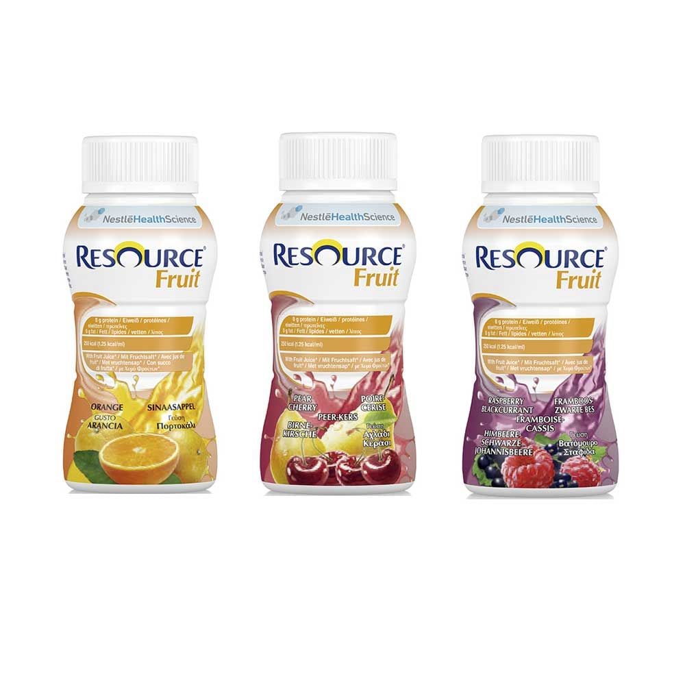 Nestle Resource® Fruit Drink, 200ml, 4/24 Stück, div. Sorten