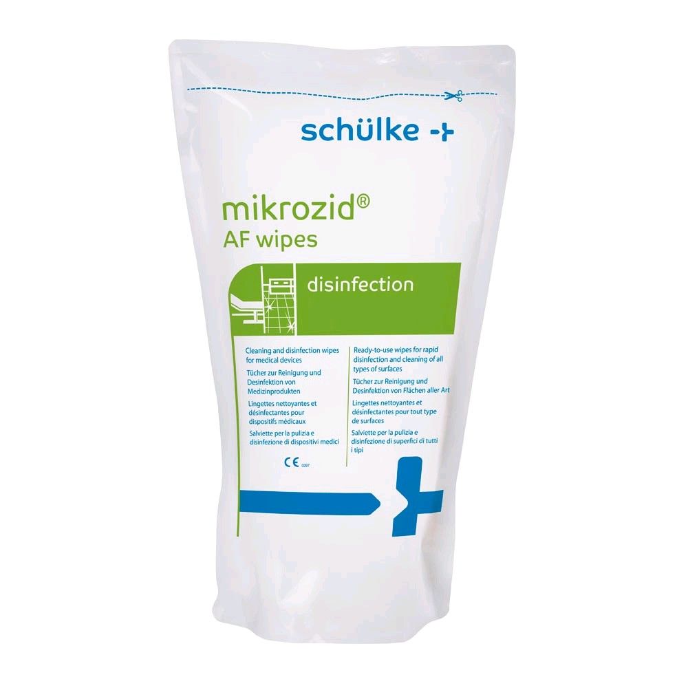 Schülke mikrozid® AF wipes, Desinfektionstücher, Beutel a 150 Wipes