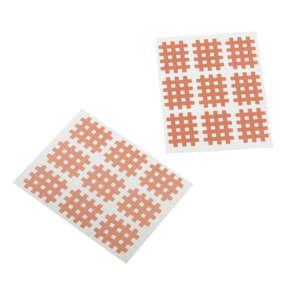 Gitterpflaster, Tape, 18 Bögen, 3 Größen, Beige