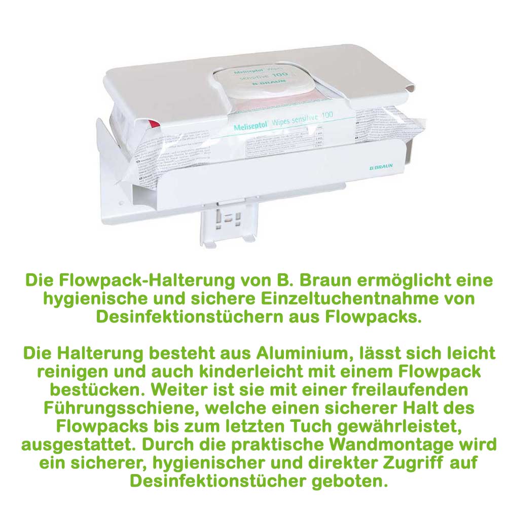 B.Braun Flowpack-Wandhalterung, Aluminium, 1St