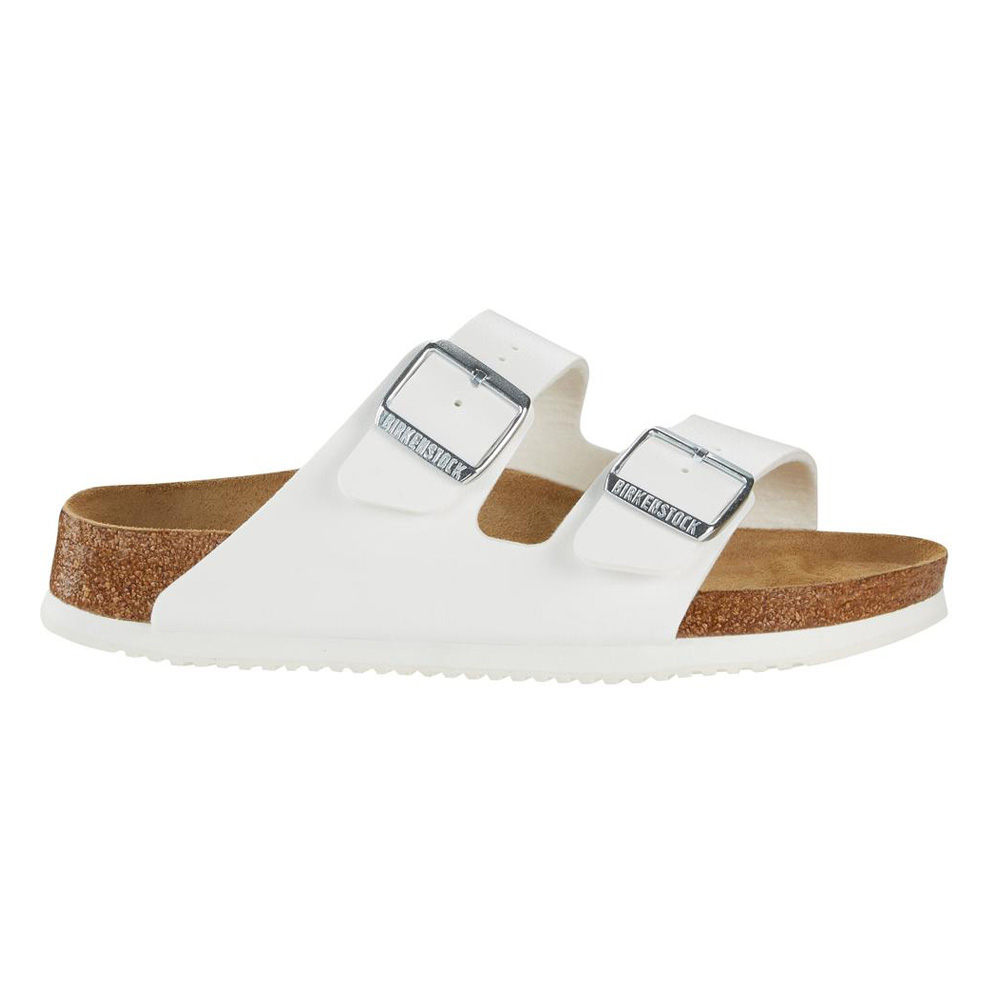 Birkenstock Arizona SL mit Superlaufsohle, weiß, Gr. 38