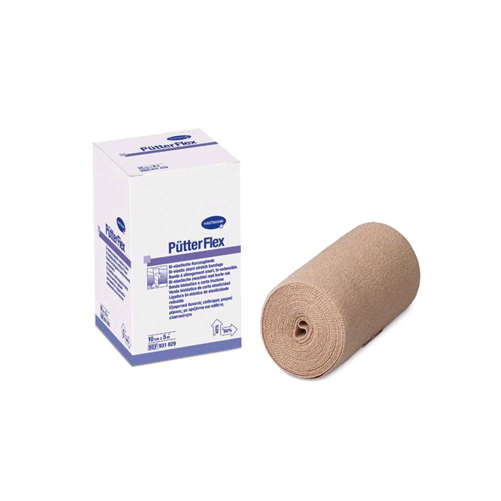 Hartmann Pütter Flex, bi-elastische Kurzzugbinde 8 cm x 5 m, 1 Binde