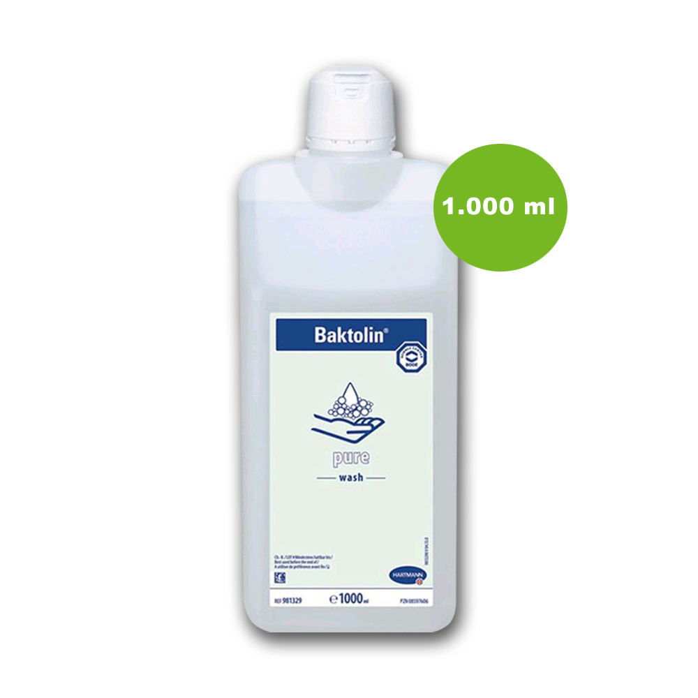 Baktolin pure, Waschlotion von Bode, für Hände und Körper, 1.000 ml