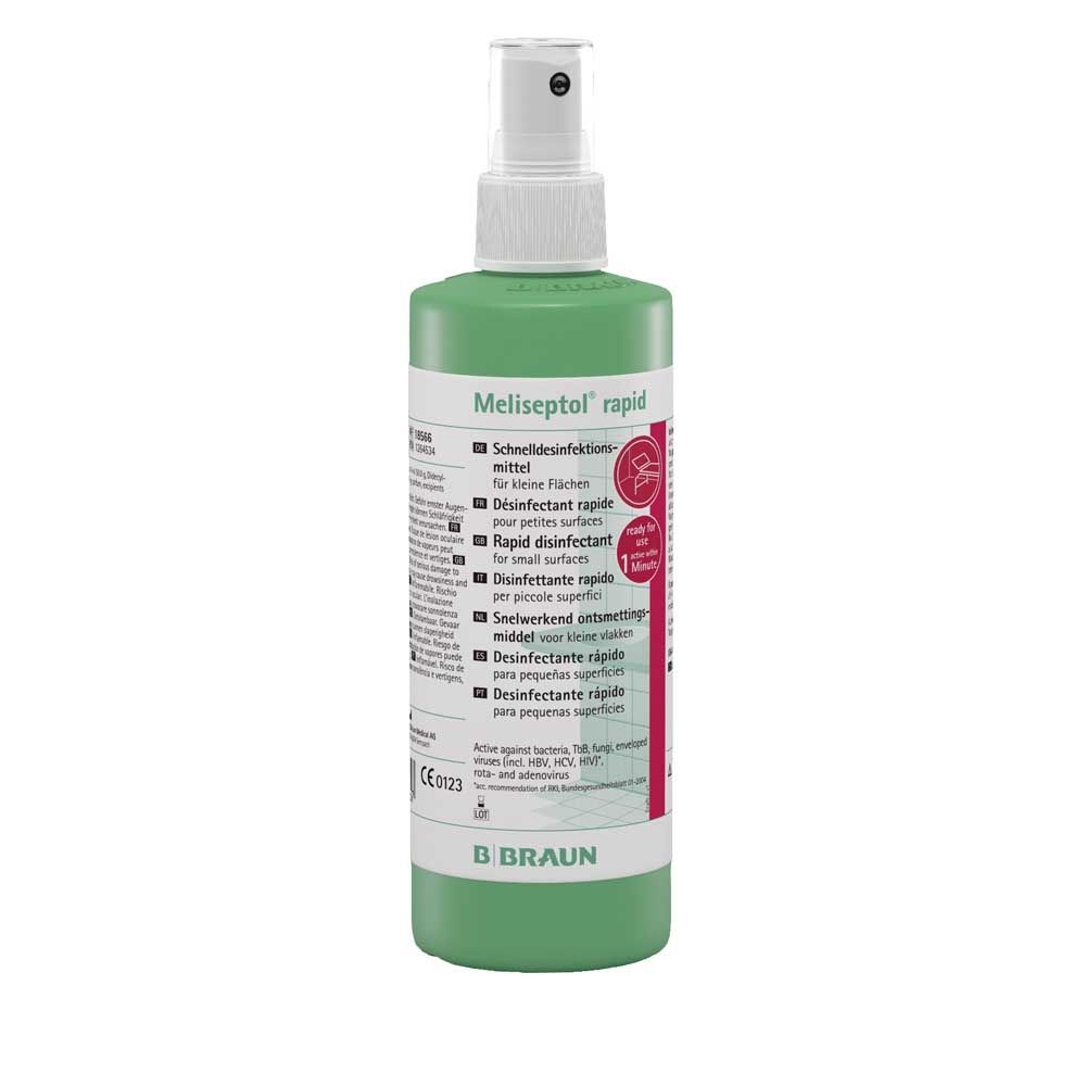 Meliseptol® rapid Schnelldesinfektion von B.Braun 250ml Sprühflasche