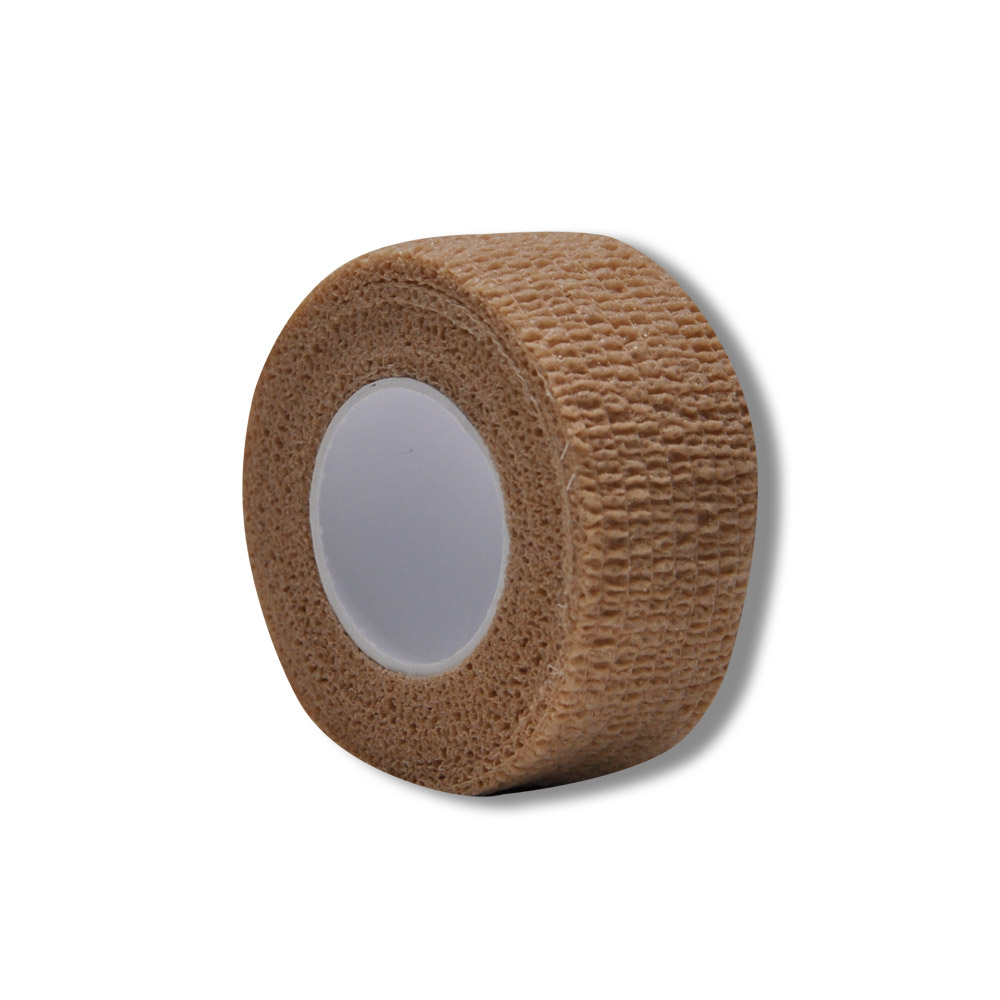 MC24 Fingertape, kohäsiv, 2,5cmx4,5m, haufarben, 10St