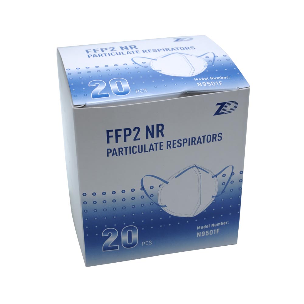 FFP2 Atemschutzmaske, ohne Ventil, von Noba, versch. Stückzahlen