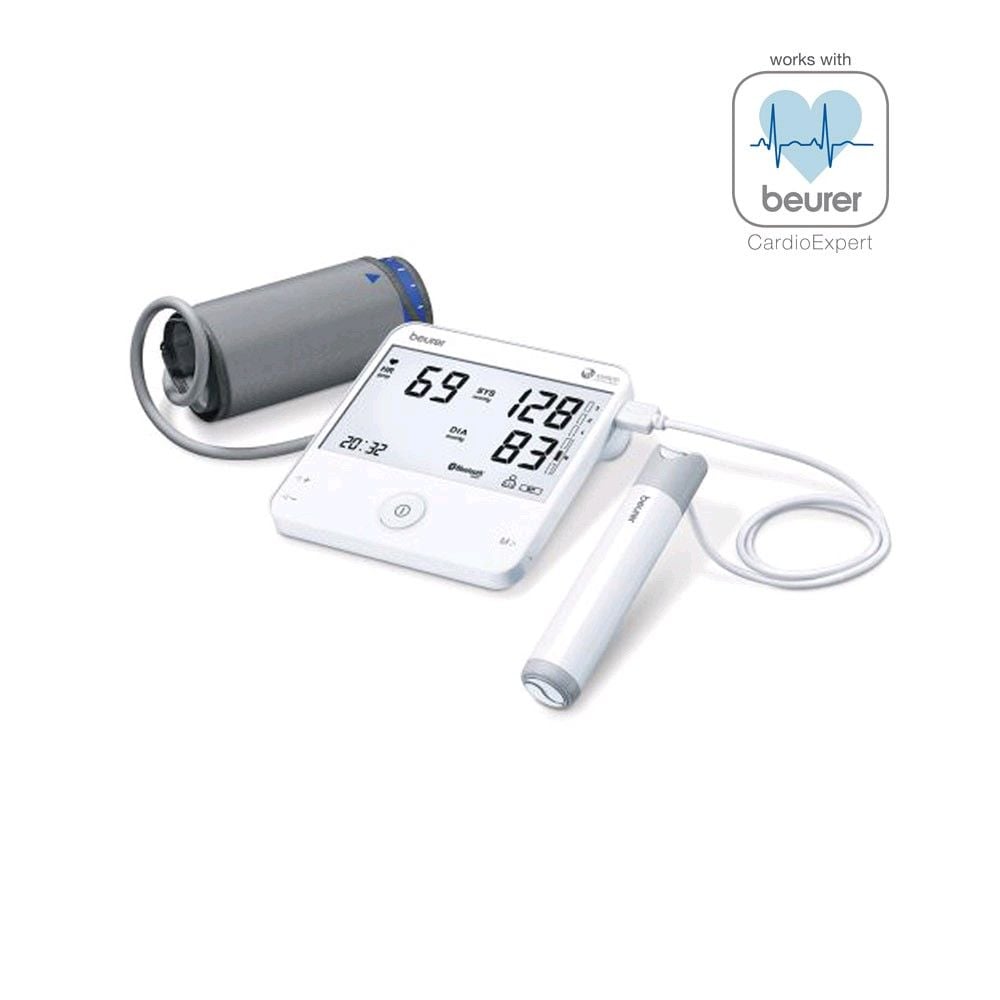 Beurer BM95 Blutdruckmessgerät, mit EKG Funktion, CardioExpert-App