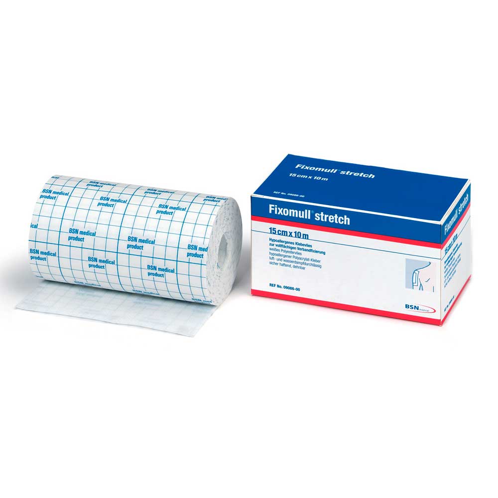 BSN Fixomull® Stretch Klebevlies, querelastisch, 5cmx10m, 1 Rolle