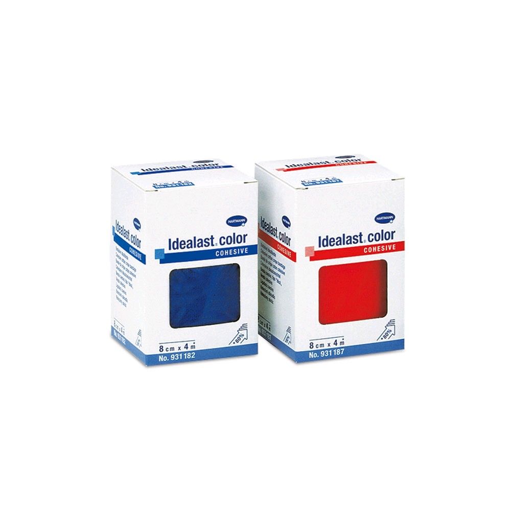 Hartmann Idealast®-haft color Idealbinde, 4cmx4m rot, 1 Binde