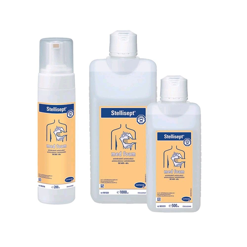 Stellisept med foam, Reinigungsschaum von Bode,Ganzkörperwaschung