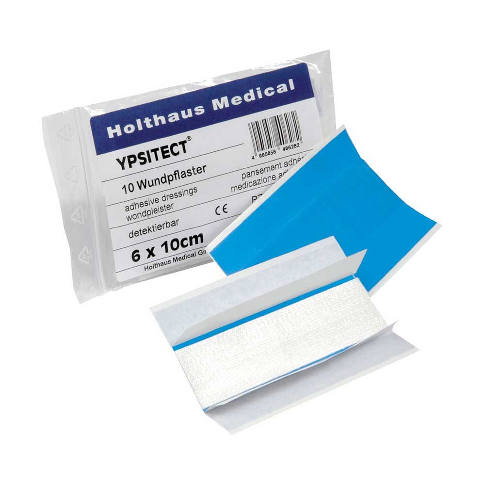 Holthaus Medical YPSITECT Heftpflaster wasserf. detect 10x 6x10cm