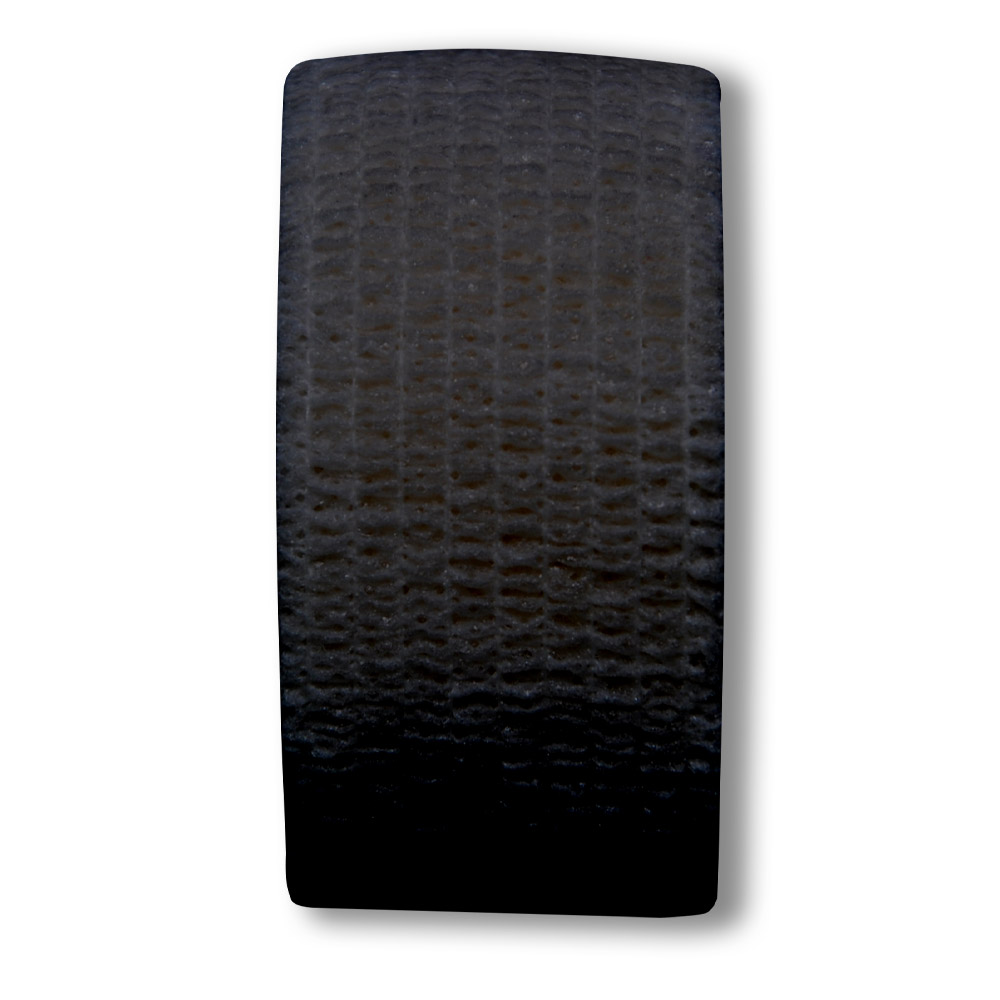 MC24 Fingertape color, kohäsiv, 2,5cmx4,5m, schwarz, 5St