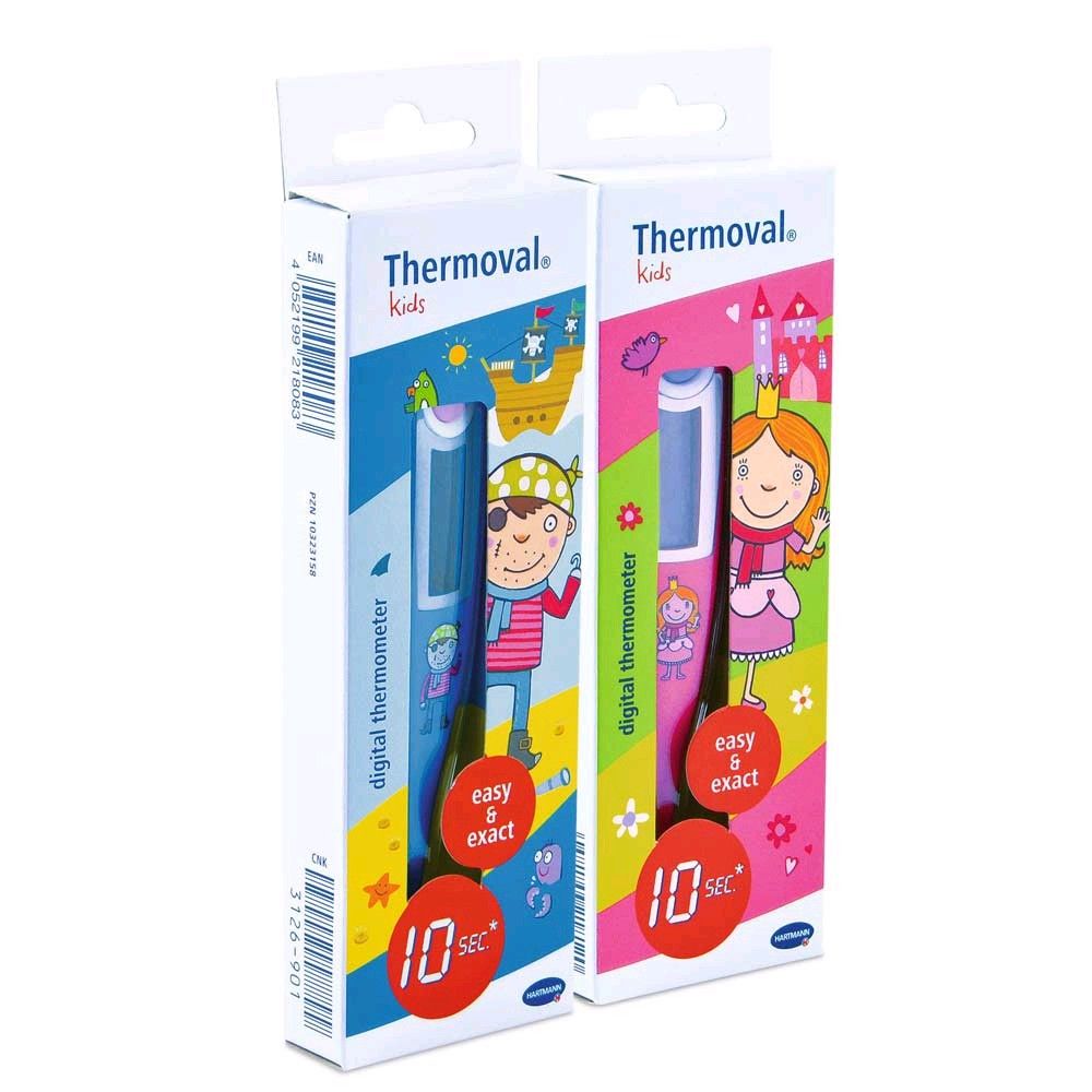 Hartmann Thermoval kids Digitales Fieberthermometer, 10 Sek., Motiv