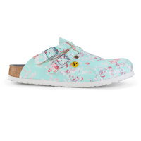 Kay ESD Antistatisch, Birkenstock, Schmal, Blumenwiese,...