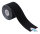 Power Kinesiologie Tape, 5 cm x 5 m, 1 Rolle, schwarz