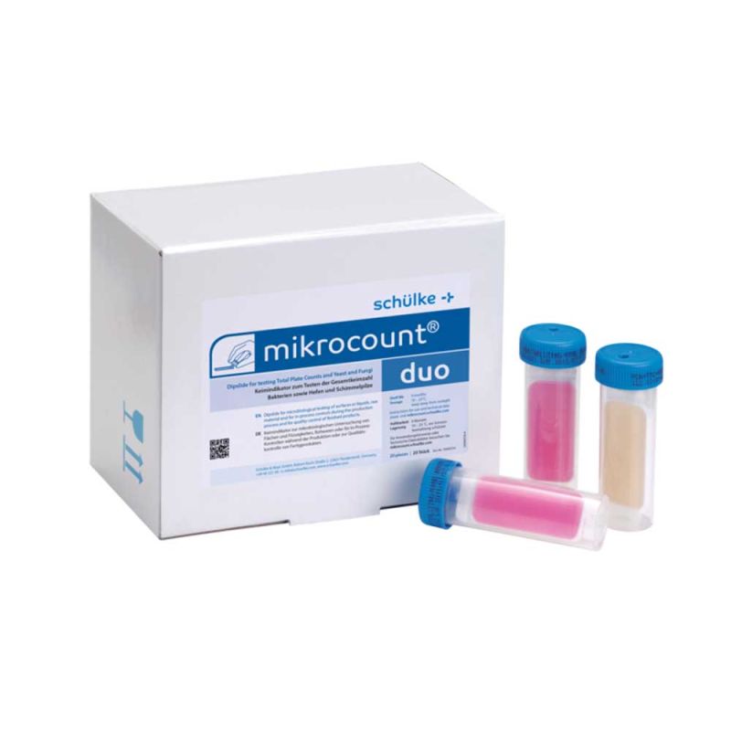 Hygienekontrolle mit Keimindikatoren Schülke Mikrocount® Duo Keimindikatoren